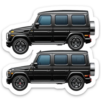 black g wagon sticker