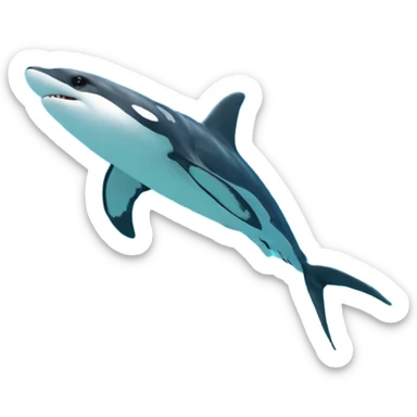 Милая рыбка в стиле кьюткор, что то похожее на тайяки sticker