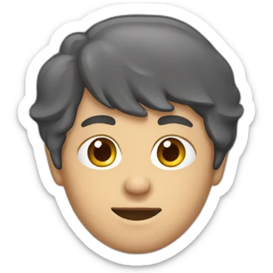 case à choc sticker