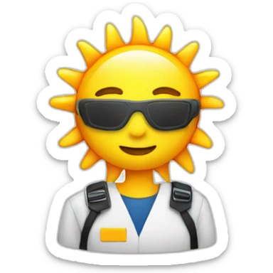 sun Dawn information security IT specialist sticker