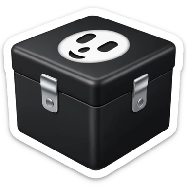 Can u make me an emoji of an box saying YAPPINGBOXRANTSS sticker
