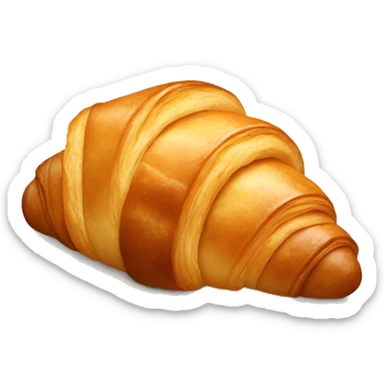 Croissant sticker