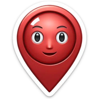 location pin usa sticker