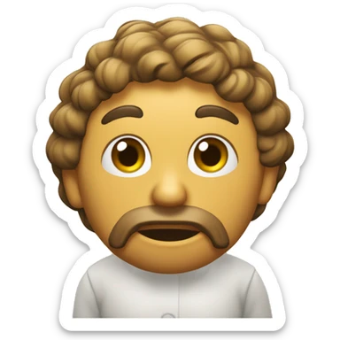 Un baso con llelos y jarabe  sticker