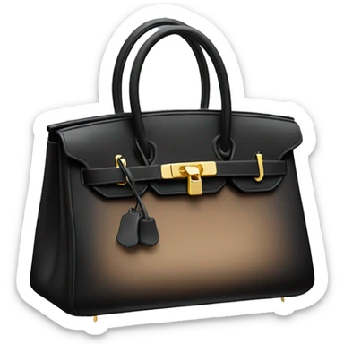 Birkin Bag Black sticker