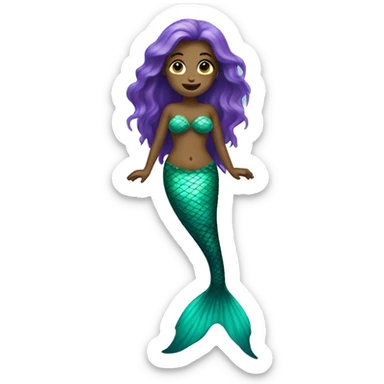 mermaid sticker