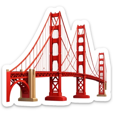 Golden Gate Bridge 🌉 sticker