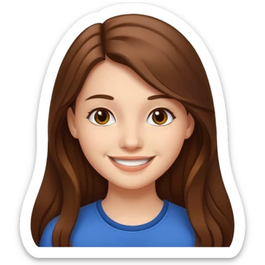 college girl sticker