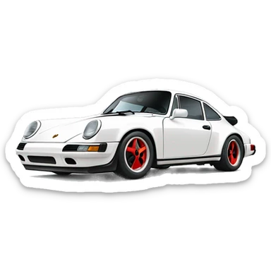Porshe 911 sticker