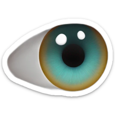 Un cœur avec des yeux  sticker