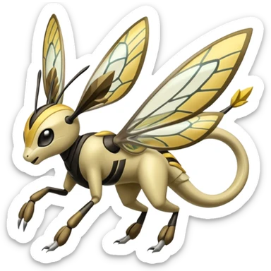 Meloetta-Beedrill-Manectric-Palkia-Cresselia-fusion sticker