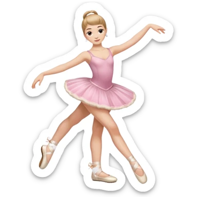 Ballerina UGG slippers sticker