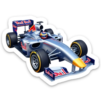 Red bull f1 arabası sticker