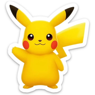Picachu sticker