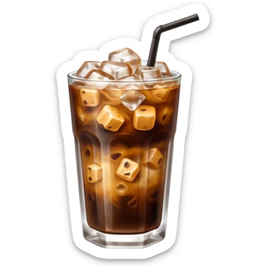 iced coffee sticker