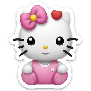 Hello kitty sticker