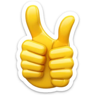 like emoji, thumbs up sticker
