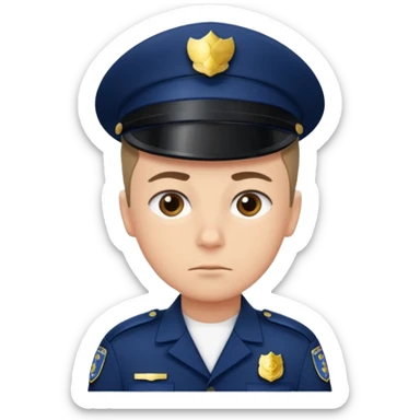 police officer

 sticker
