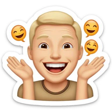 My honest reaction so comedy sticker