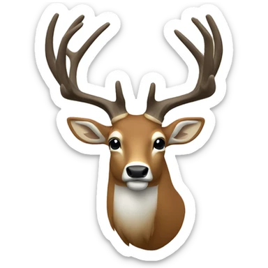 Big buck sticker