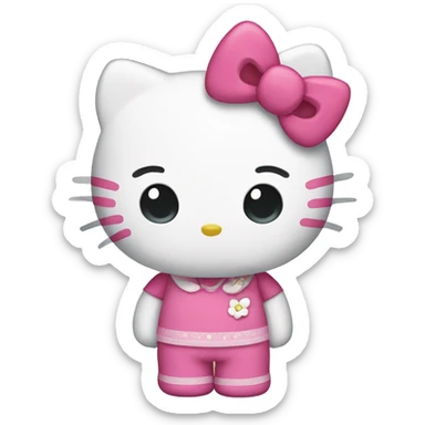 hello kitty sticker
