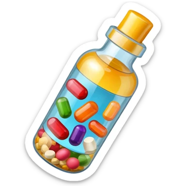 Daily energy and vitality with complete vitamins and minerals. sticker