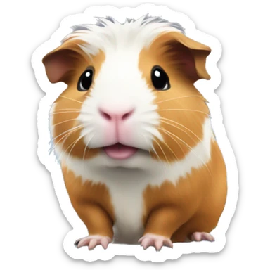 generate an emoji of a guinea pig on a computer sticker