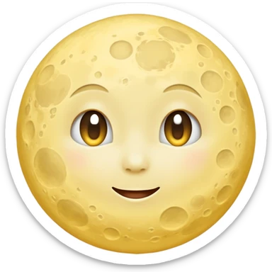 moon sticker