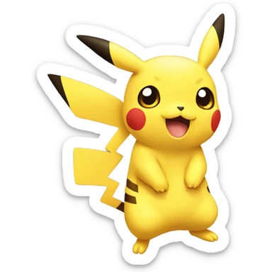 Picachu sticker