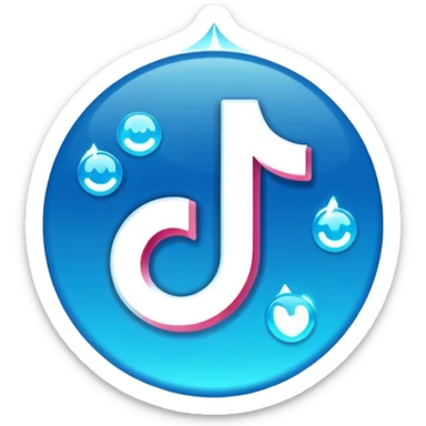 Tiktok Mavi Tik sticker