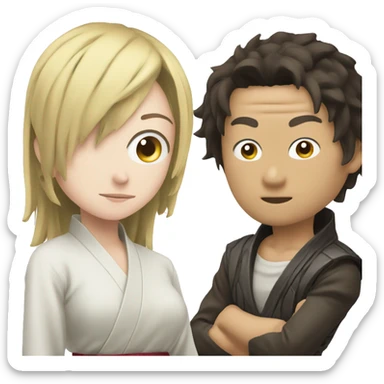 Gojo vs sukuna sticker