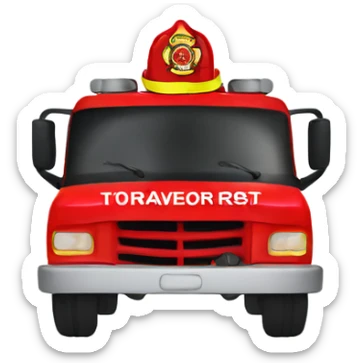 Travelers Rest Fire Dept sticker
