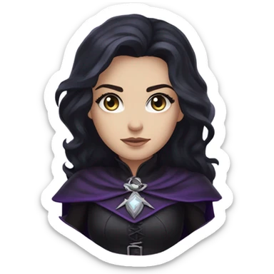 yennefer from the witcher sticker