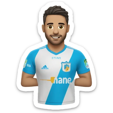 Supporter de Marseille  sticker