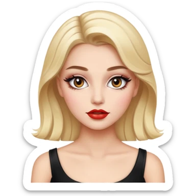 My, glamour  and clean girl sticker