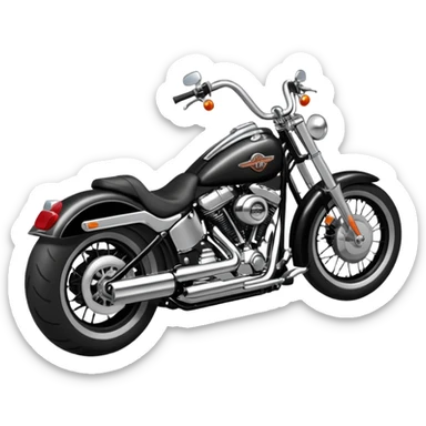 Softtail Harley Davidson sticker