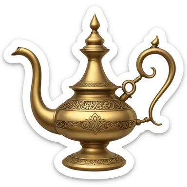 Genie Lamp sticker