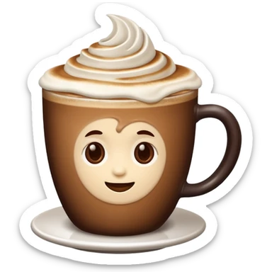 lazo cafe oscuro sticker