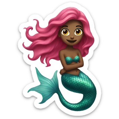 mermaid sticker