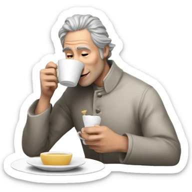 Jude Bellingham drinking tea sticker