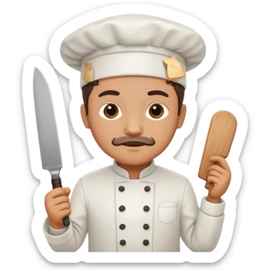 A chef cuisinier  sticker