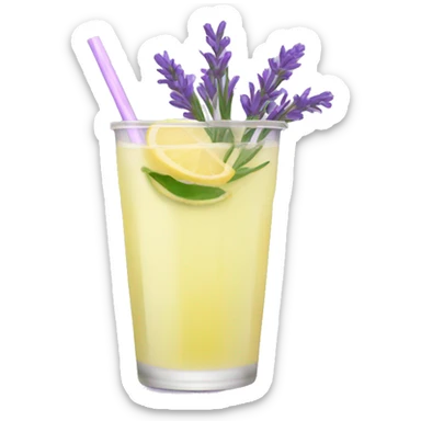 Lavender lemonade sticker