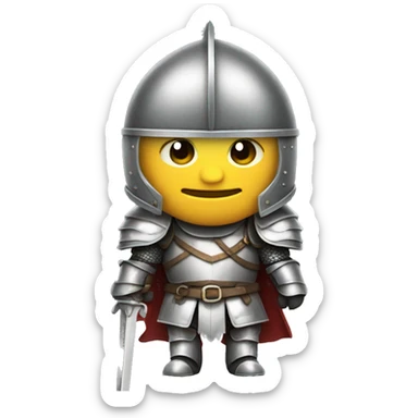 KNIGHT IN ARMOR sticker