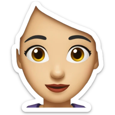 Amélie netten sticker