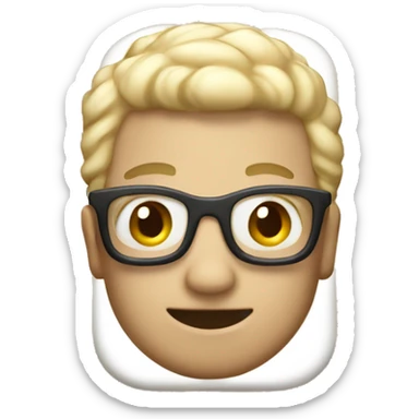 iPhone with beige checkered case sticker