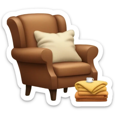 I need to create an emoji with a cozy decor for my home. sticker