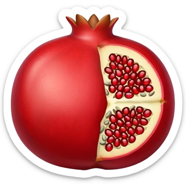 Pomegranate sticker