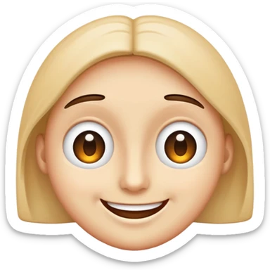 😜 with both eyes open  sticker