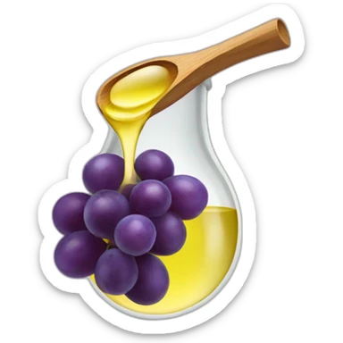 Grapeseed oil sticker