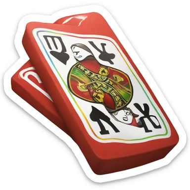 emoji play Uno sticker